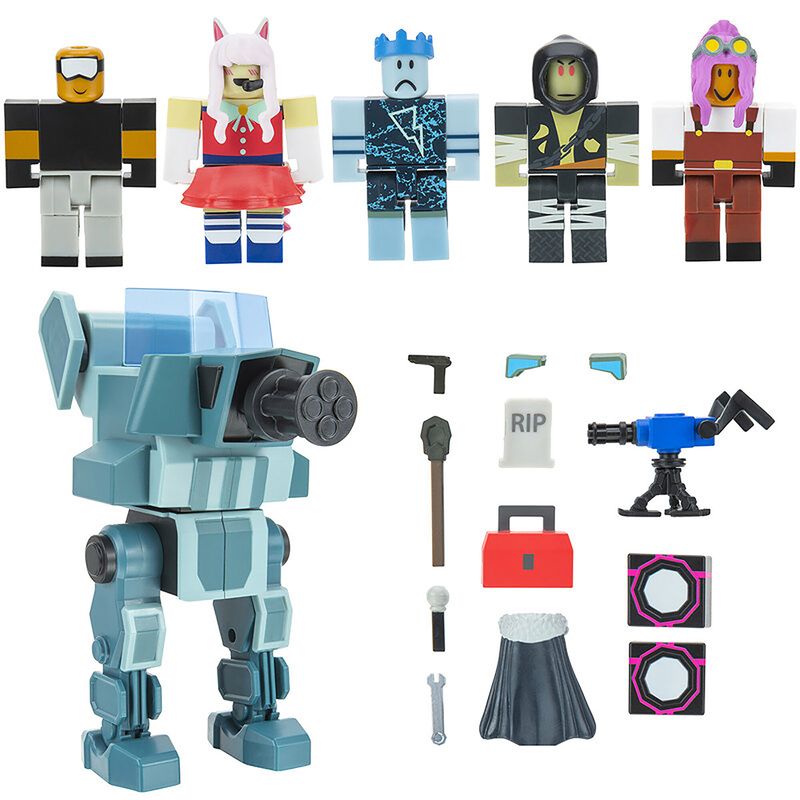 Conjunto de 6 Figuras - Roblox - Tower Defense Simulator: Last Stand -  Sunny - superlegalbrinquedos