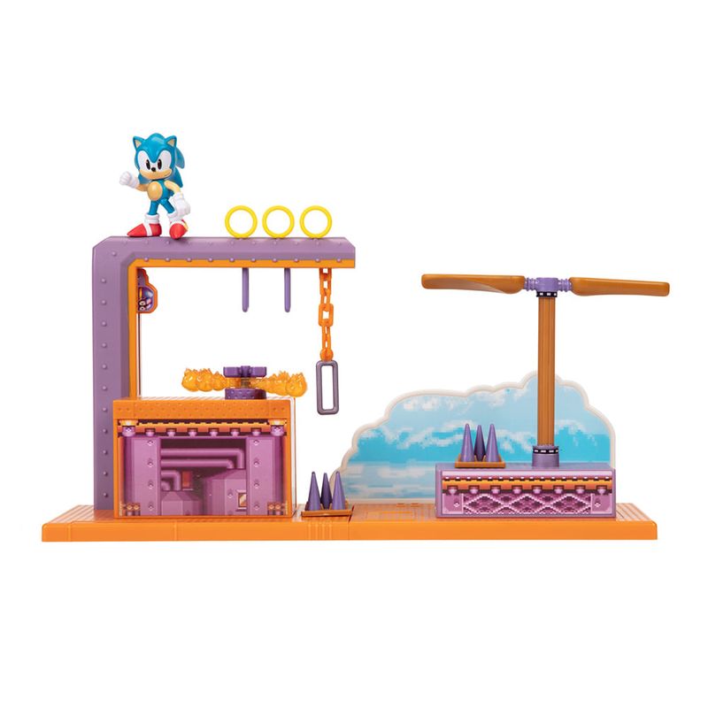 Playset Sonic - The Hedgehog - Studiopolis Zone - Candide -  superlegalbrinquedos