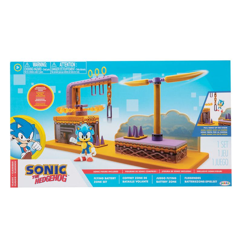 Playset Sonic - The Hedgehog - Studiopolis Zone - Candide -  superlegalbrinquedos