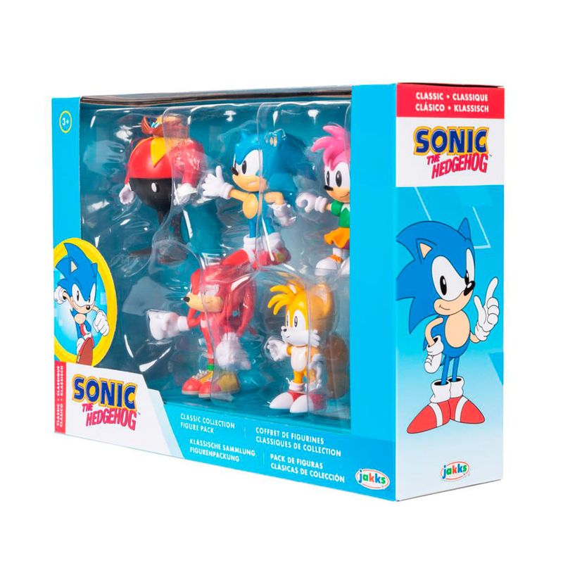 Mini Figura - Colecionavel - Sonic The Hedgehog - Super Sonic