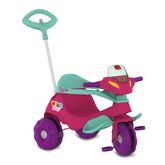 1-Triciclo-Infantil---Velobaby-Passeio-e-Pedal---Rosa---Bandeirante