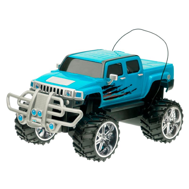 Carrinho de Controle Remoto - Hummer H3T - Off-Road Series - Azul