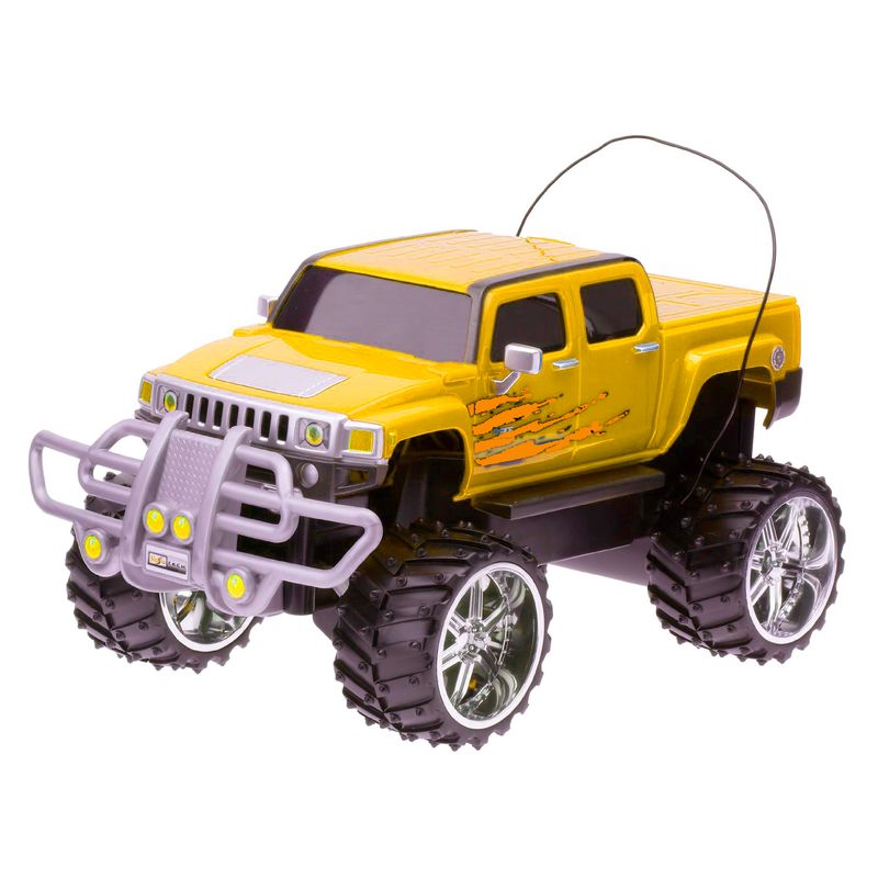 22-82053---Carrinho-de-Controle-Remoto---Hummer-H3T---Off-Road-Series---Amarelo-1