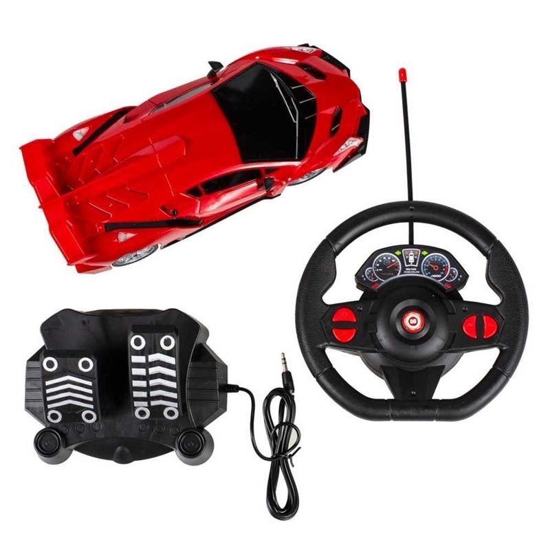 1-Carrinho-de-Controle-Remoto---Raptor-Vermelho---Racing-Control---27cm---116---Multikids