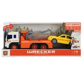 Caminhão Guindaste com Fricção - TruckCar Luz e Som - Azul - 25cm - 1:16 -  Yes Toys - superlegalbrinquedos