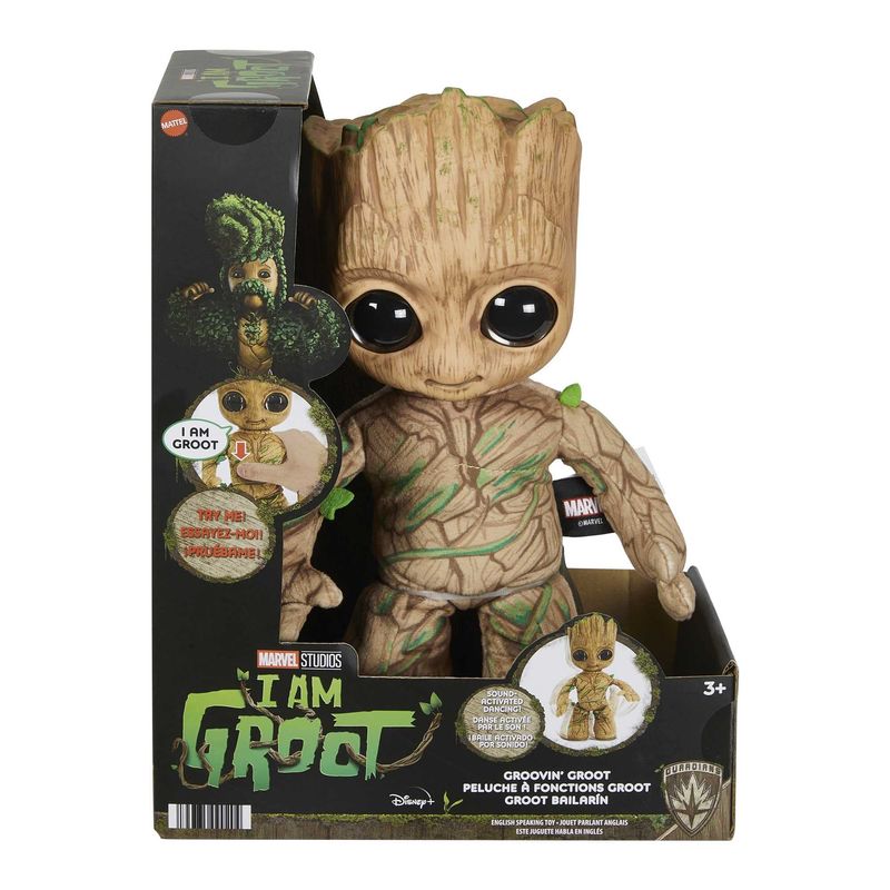 Groot mini best sale magnetic shoulder plush