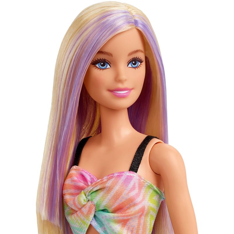 Boneca Barbie Fashionistas 99 Roupas E Acessorios Loira