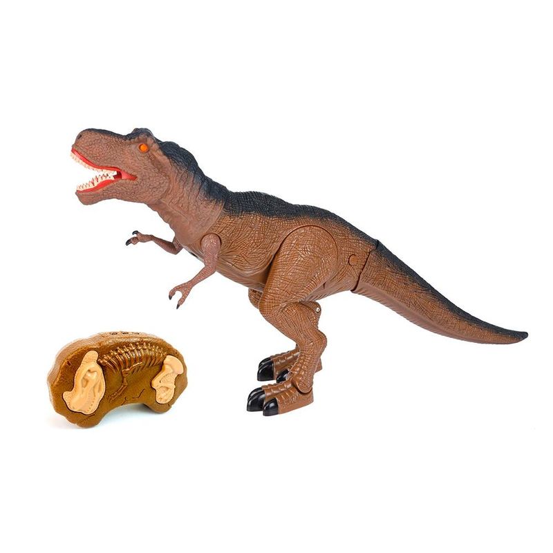 Dinossauro Articulado de Controle Remoto - Tiranossauro Rex - Com