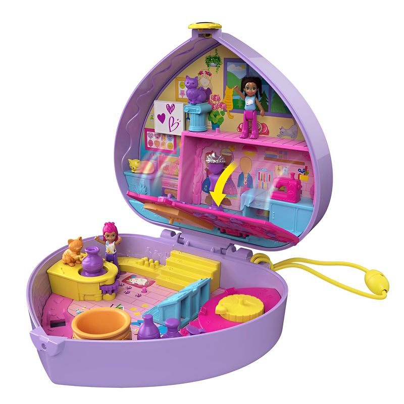 atividade de pintar com polly pocket