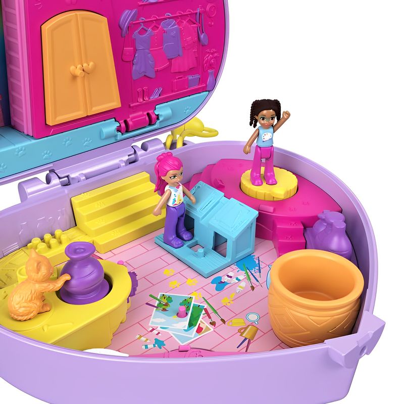 atividade de pintar com polly pocket