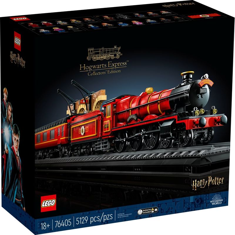 Conjunto de Trem Expresso Harry Potter Hogwarts 75955 801 Faixas