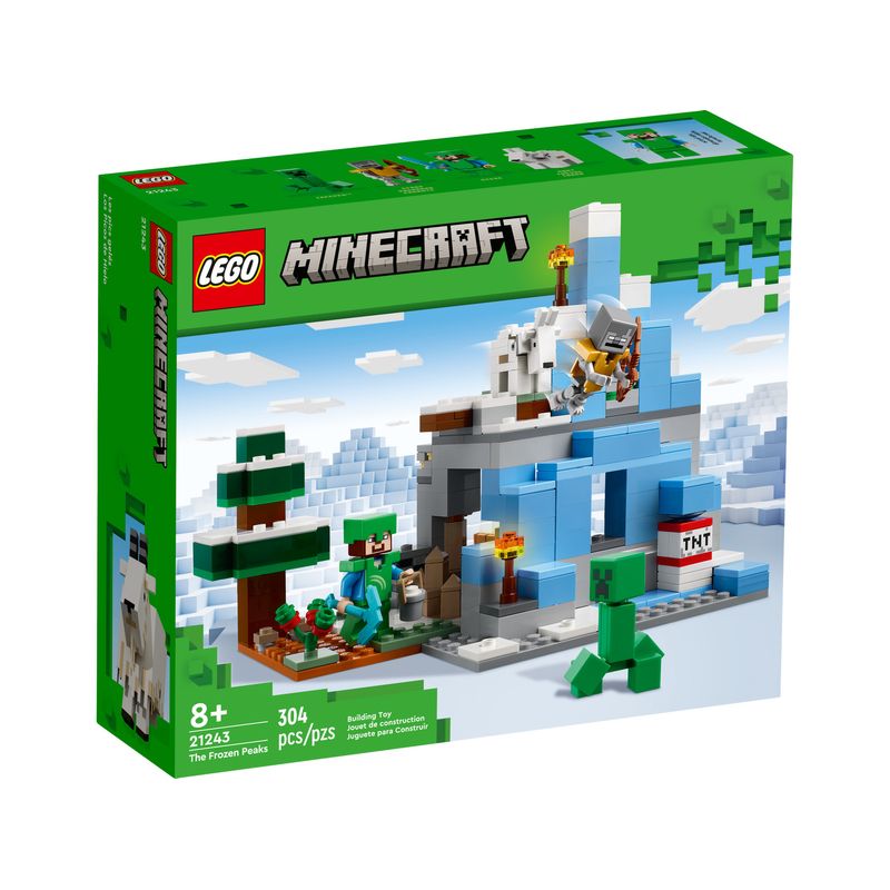 LEGO-Minecraft---Os-Picos-Gelados---21243-1