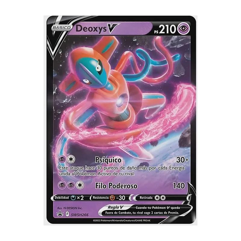 Jogo de Cartas Pokémon - Batalha V - Deoxys V - Copag