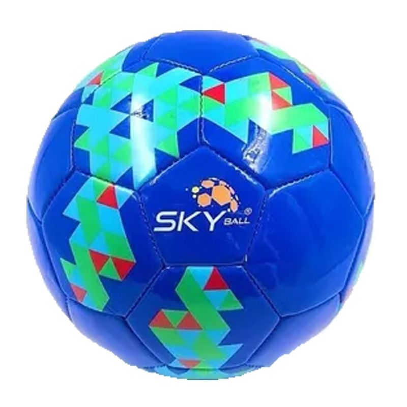 Espetacular bola Amarela de futebol em couro da Sky.