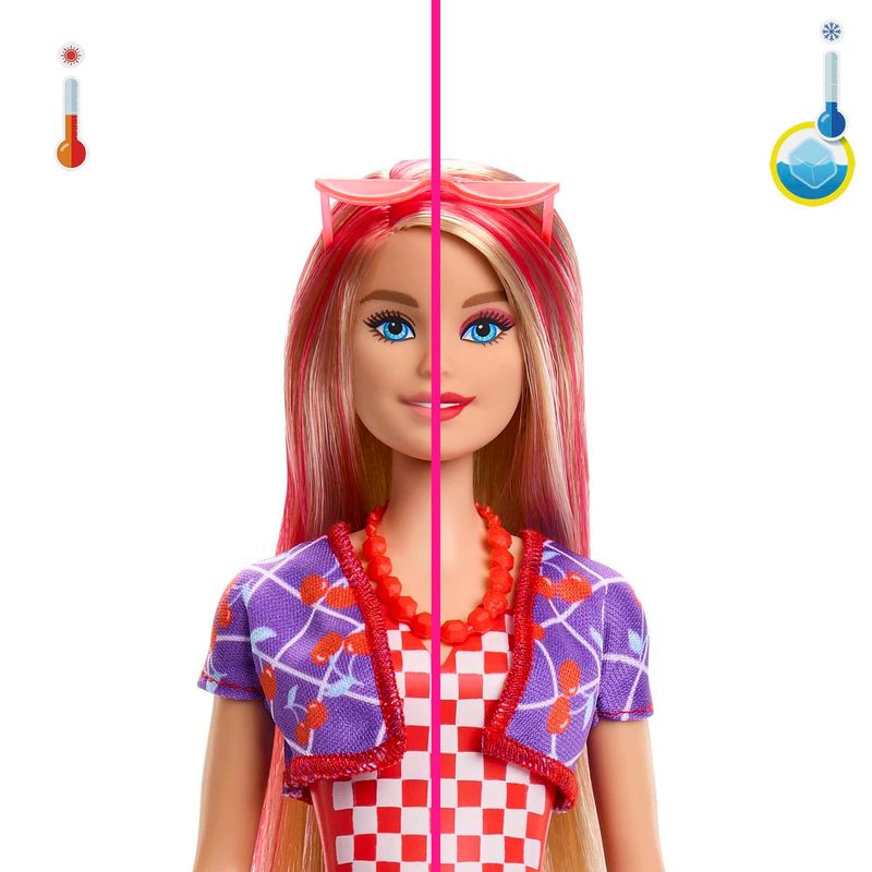 Barbie Boneca Cabelo Roxo - Profissões Cabeleireira - Mattel