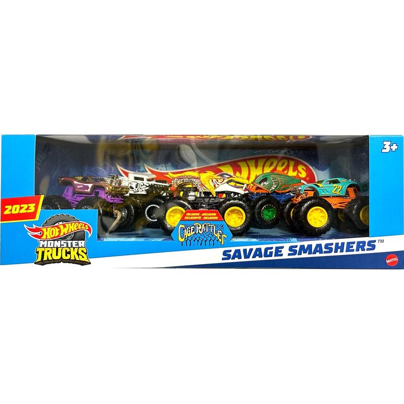 Monster trucks como brinquedos para crianças conjunto de