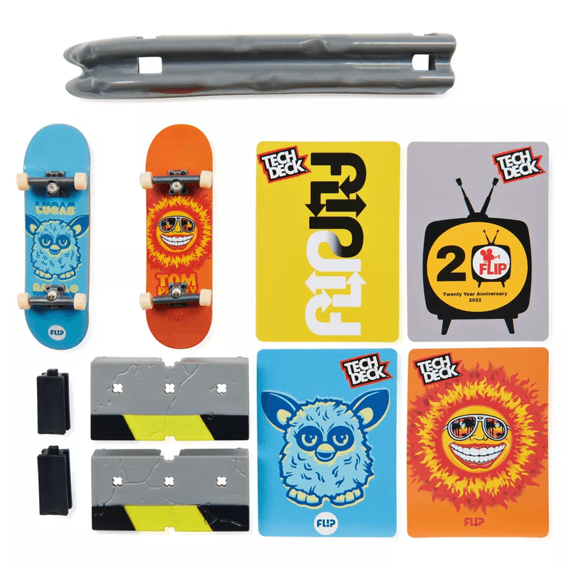 Kit com 2 Skates de Dedo e Obstáculos - Tech Deck - Flip - Sunny