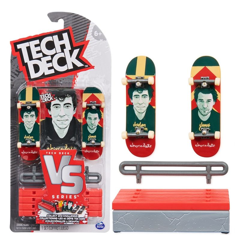 Compre Kit 2 Skate de Dedo com Obstáculo e Card Zero - Tech Deck