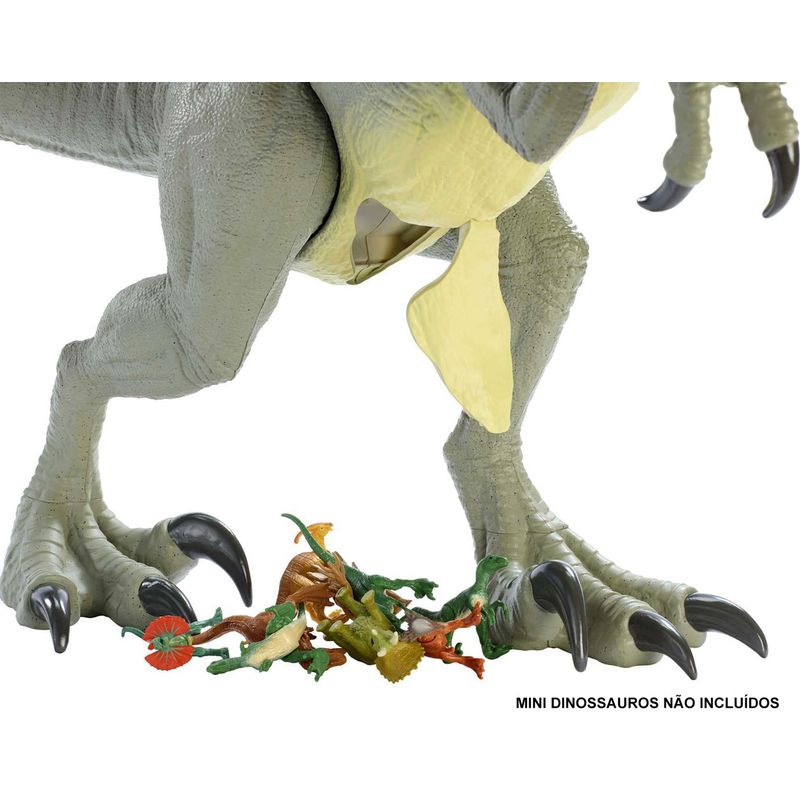 Mattel Jurassic World T-Rex Dinossauro Articulado Super Colossal
