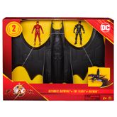 Veiculo-com-2-Mini-Figuras---Ultimate-Batwing---Asa-de-Morcego---Flash-e-Batman---The-Flash---DC---Sunny-2