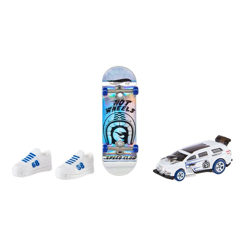 Skate De Dedo Profissional Hot Wheels com Tênis e Carro Sortidos - Blanc  Toys - Felicidade em brinquedos