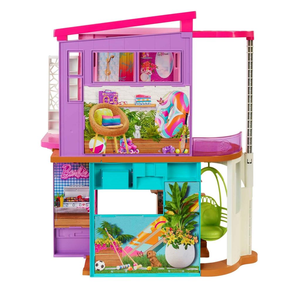 Casa De Férias Da Barbie - Barbie Malibu - Mattel - Superlegalbrinquedos