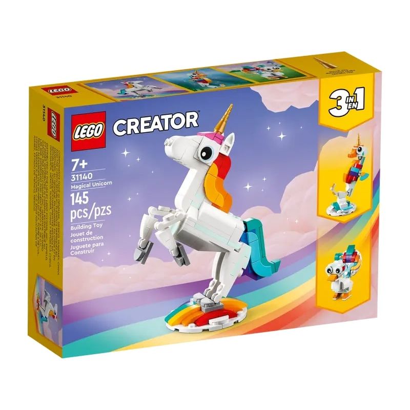 1-LEGO-Creator-3-em-1---Unicornio-Magico---31140