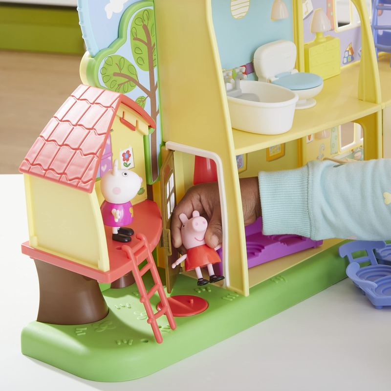 Casa da Peppa com Figuras - Diversão Noite e Dia - Com Som e Luz - Hasbro -  superlegalbrinquedos