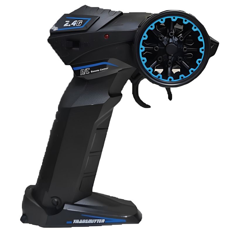 Brinquedo Moto De Controle Remoto Drift Gira 360 Manobras:Azul