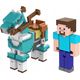 Conjunto-de-Figuras-Articuladas---Steve-e-Cavalo-Armadura---Minecraft---Matte-4