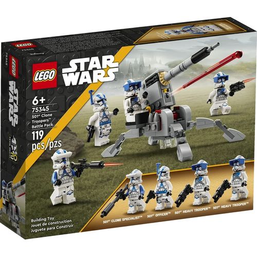 1-LEGO-Star-Wars---Pack-de-Combate-Soldados-Clone-da-501---75345