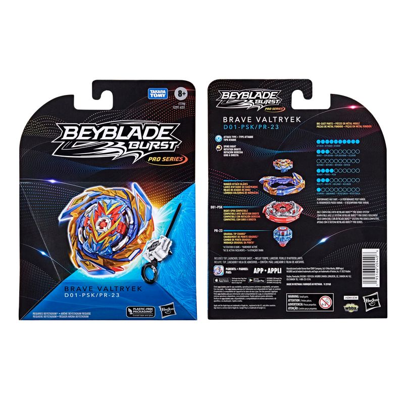 Pião de Batalha - BeyBlade Burst - Pro Series - Brave Valtryek - Hasbro -  superlegalbrinquedos