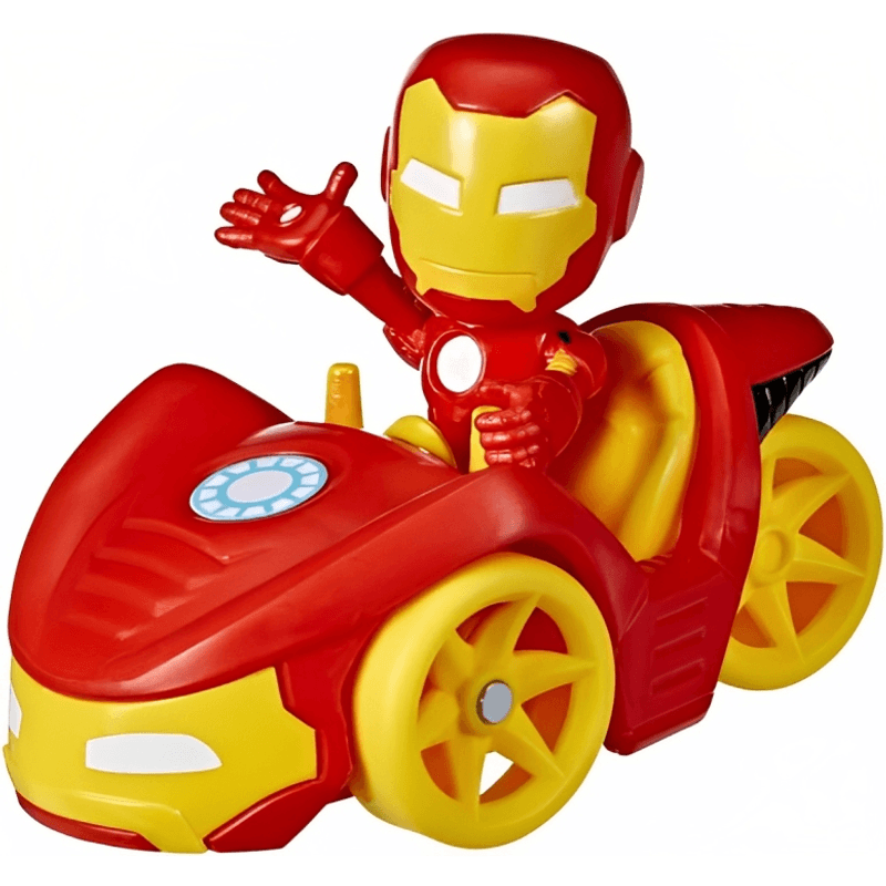 Mini Boneco - 10 cm - Spidey and His Amazing Friends - Iron Man - Hasbro