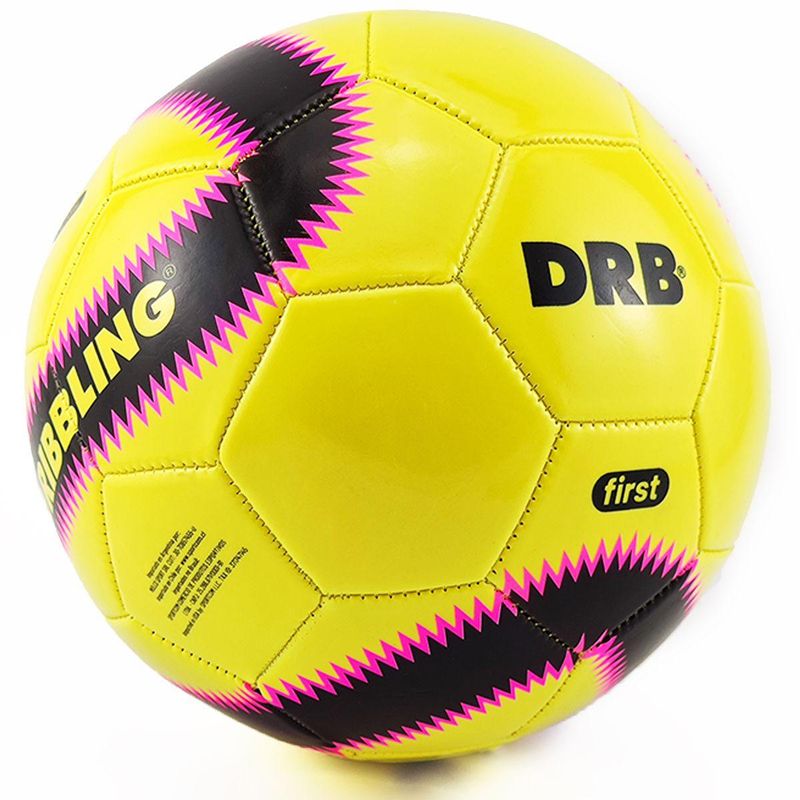 Bola de Futebol - Dribling - Amarela e Preta - First - DRB -  superlegalbrinquedos