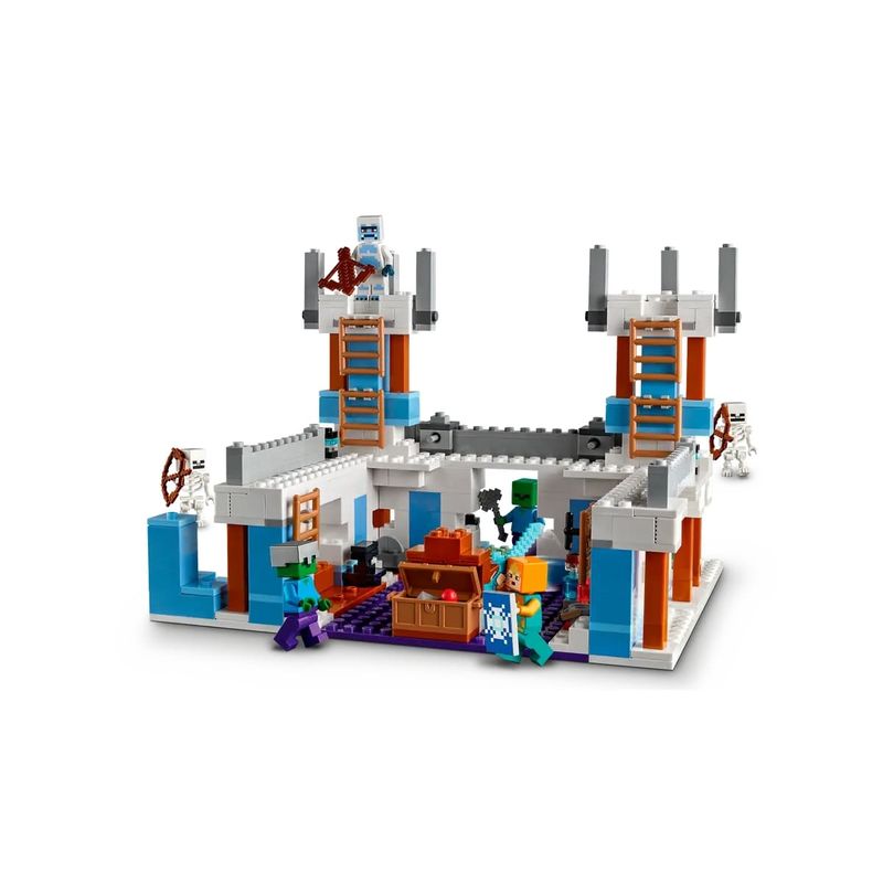 Minecraft Lego Kit Com 16 Bonecos Da Serie