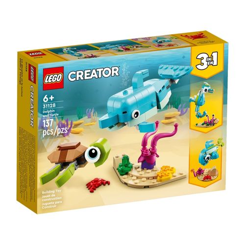 31128---LEGO-Creator-3-em-1---Golfinho-e-Tartaruga-1