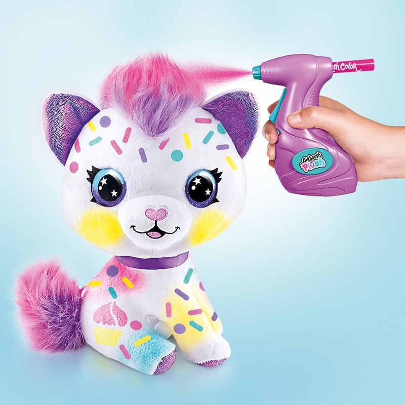 Pelúcia para Pintar - Gatinho Kitty - Airbrush Plush - Style 4 Ever - Fun -  superlegalbrinquedos