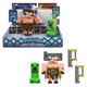 Conjunto-de-Figuras-Articuladas---Creeper-Vs.-Piglin-Bruiser---Minecraft---Legends---Mattel-7