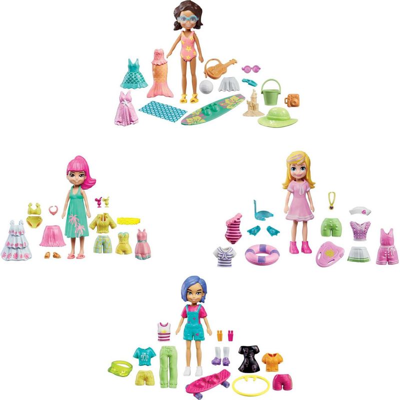 Polly-Pocket---Super-Kit-de-Moda-Aquatico---Pequenas-Grandes-Aventuras---Mattel-1