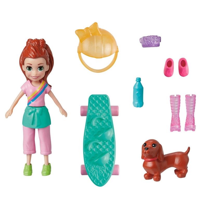 Polly-Pocket---Conjunto-Lila-e-Filhote---Mattel-1