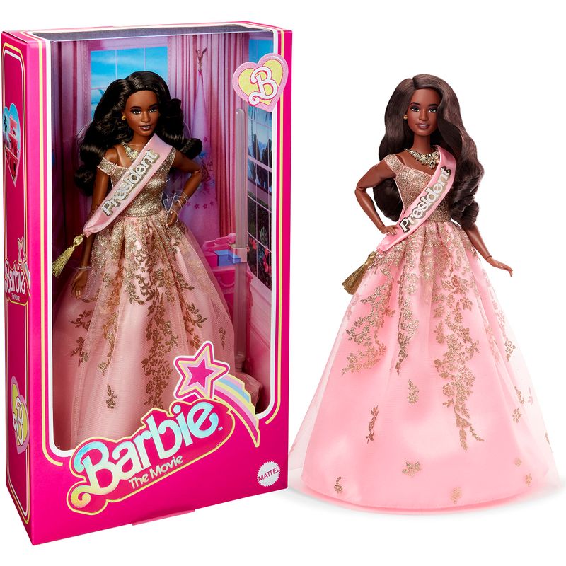 Boneca Barbie Colecionável - Presidente - Barbie O Filme - Mattel