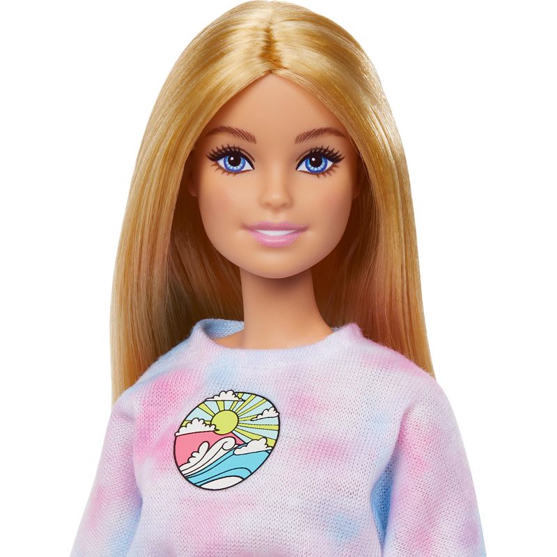 Boneca Barbie com Acessórios - Cabelo e Maquiagem - Malibu