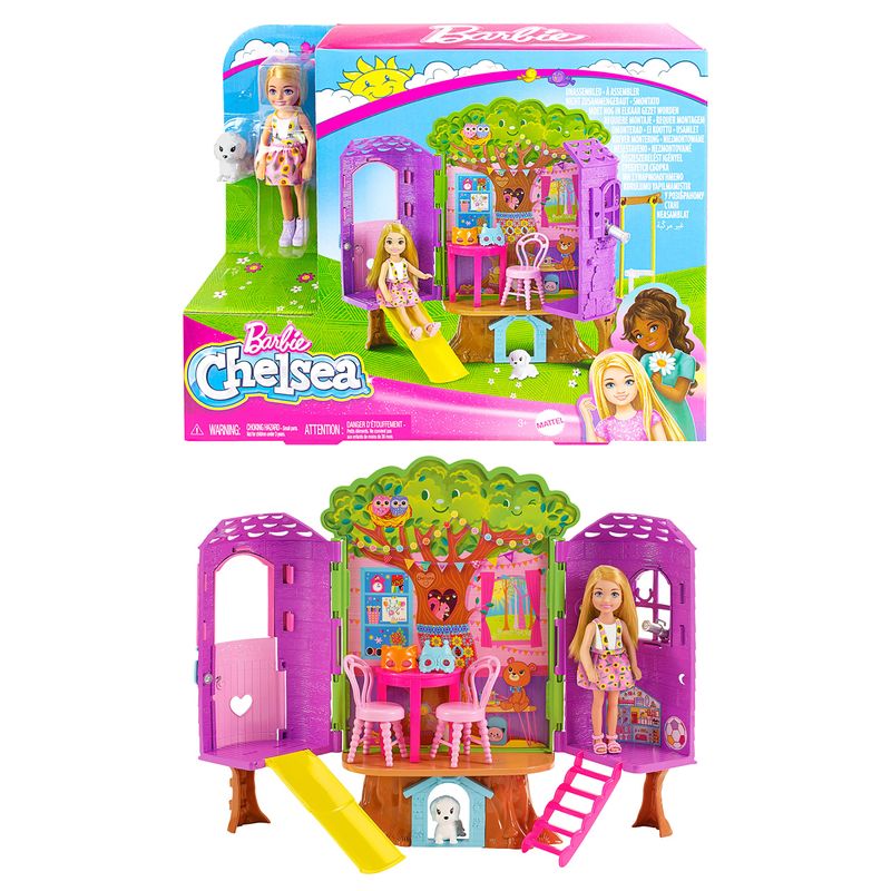 Playset-Barbie-Chelsea-com-Boneca---Casa-da-Arvore---Barbie-O-Filme---Mattel-1