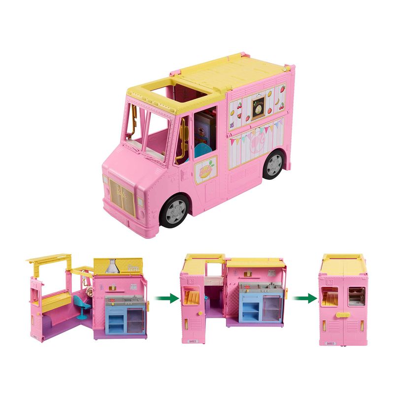 Barbie - Food Truck da Barbie, VEÍCULOS