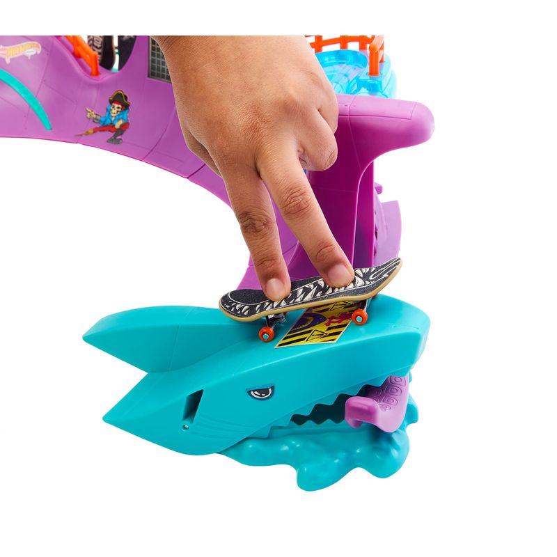 Conjunto Skate de dedo Hot Wheels Stadium Skatepark Mattel