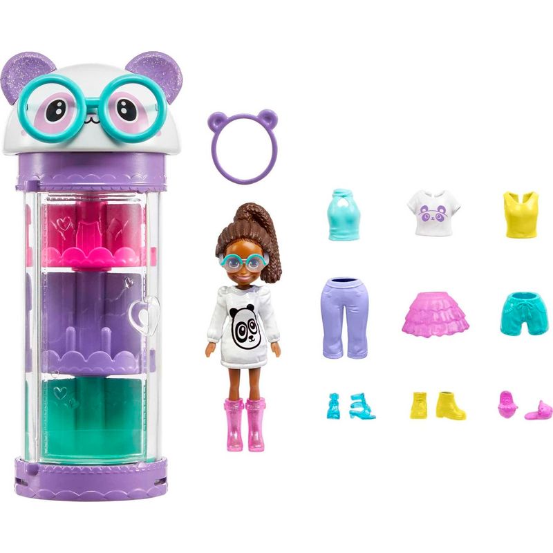 Polly Pocket Shani Saia Verde - Bumerang Brinquedos