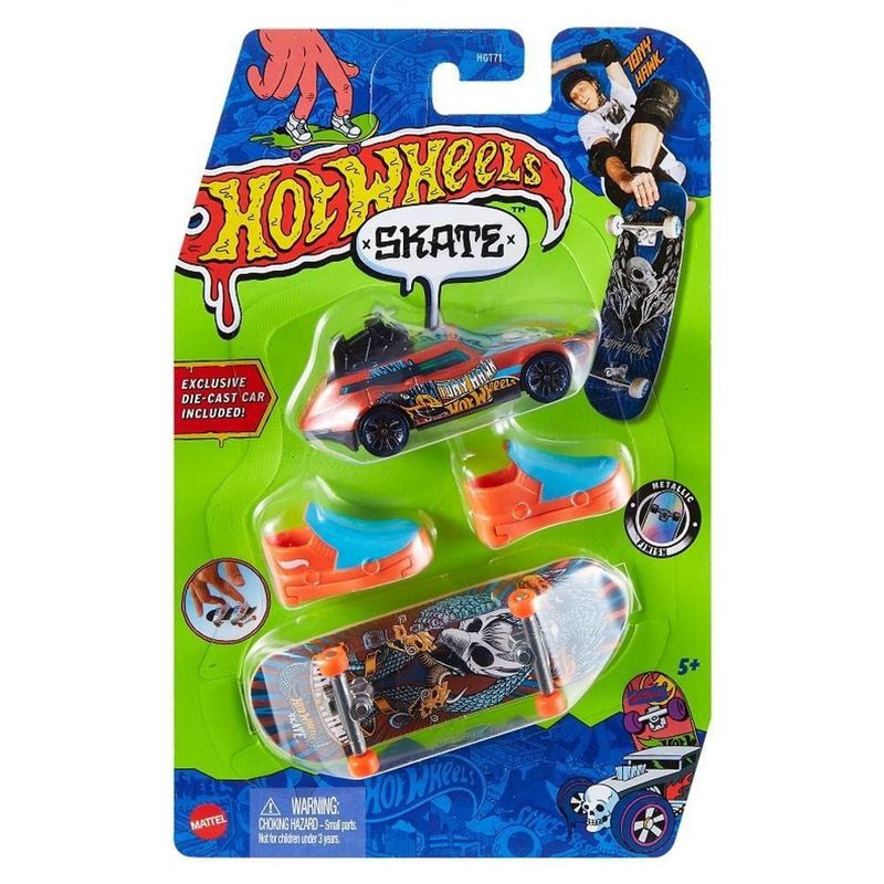Conjunto Pista E Acessórios - Hot Wheels - Skate - Mattel - D'Or