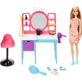 Playset-Barbie-com-Boneca---Salao-de-Beleza---Totally-Hair---Mattel-1