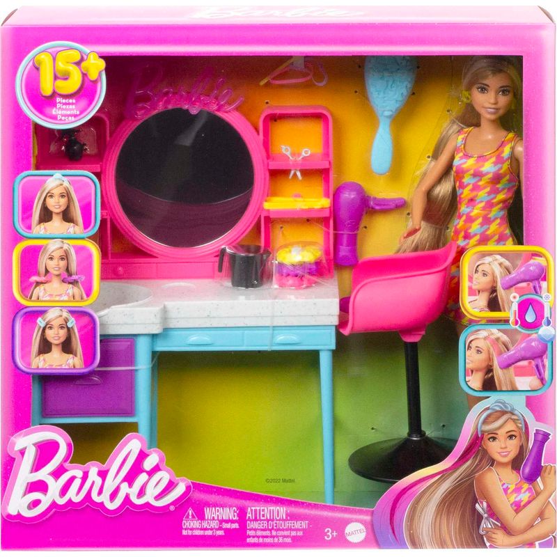 Jogos de Salao-beleza-barbie no Meninas Jogos