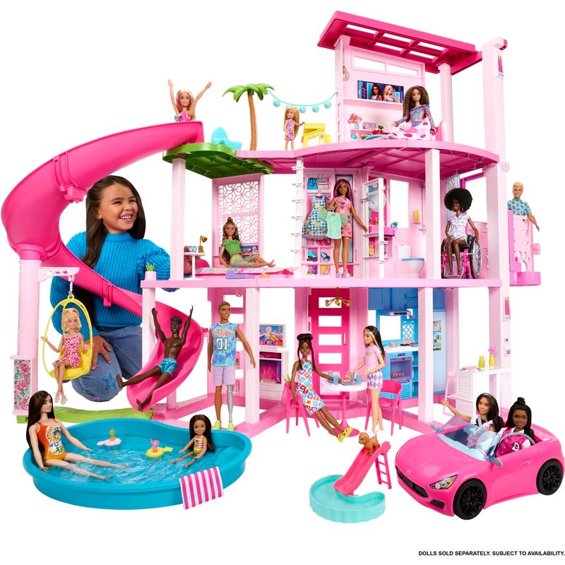 Casa de Bonecas Dos Sonhos Barbie - Interativa com Luz e Som